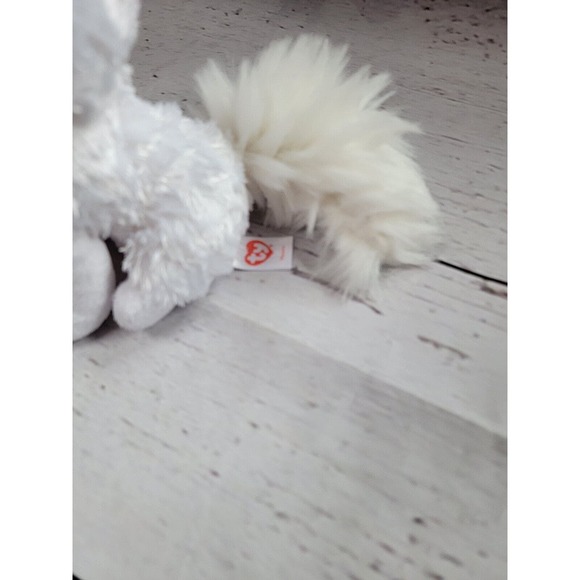 Ty Beanie Boos Phoenix the White Fennec Fox 6” Sparkle Eyes TySilk Plush 2021 - Picture 4 of 7